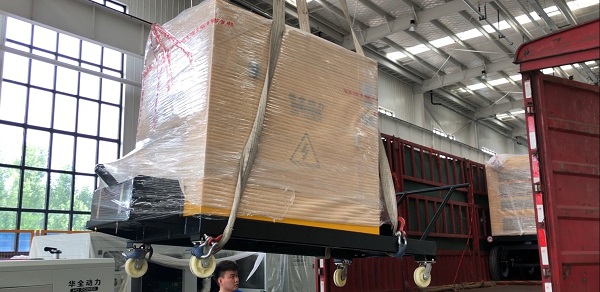華全移動靜音柴油發電機組項目整裝下線，發貨啦